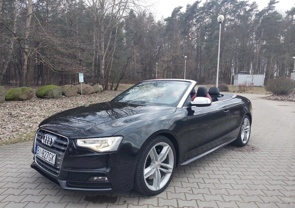 Audi S5 cena 109000 przebieg: 67000, rok produkcji 2016 z Siemiatycze małe 326